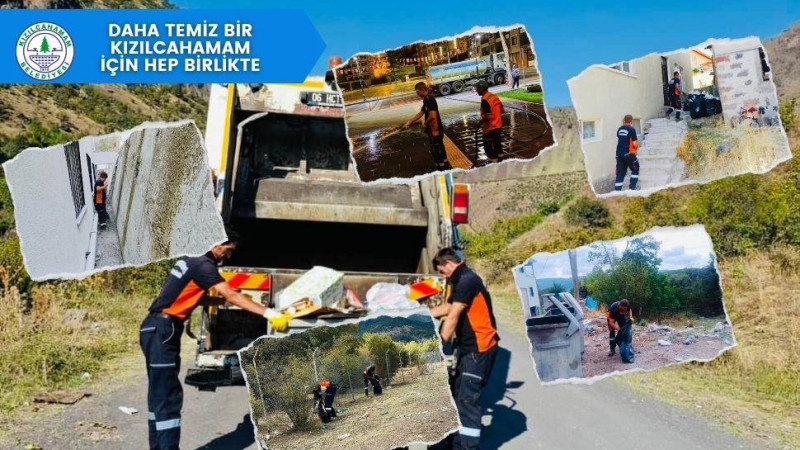 TEMİZLİĞİYLE ÖRNEK, YEŞİLİYLE GÜZEL KIZILCAHAMAM