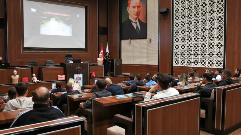 Keçiören’de Güvenlik Personeline İlk Yardım Eğitimi