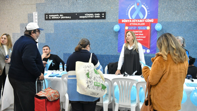 ANKARA BÜYÜKŞEHİR’DEN “DÜNYA DİYABET GÜNÜ” İÇİN FARKINDALIK ETKİNLİĞİ