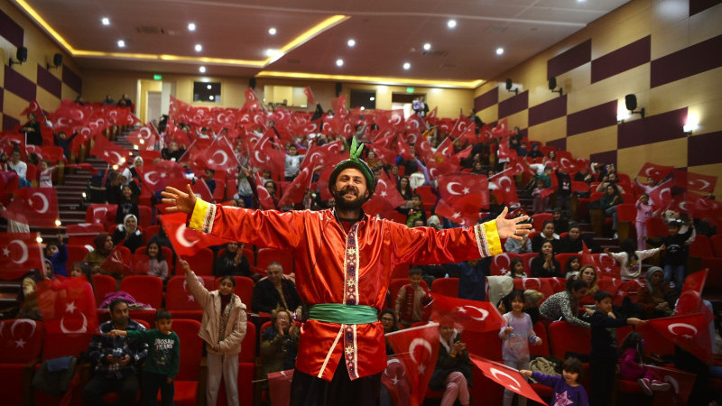 Mamak’ta çocuklar tatilin tadını çıkardılar