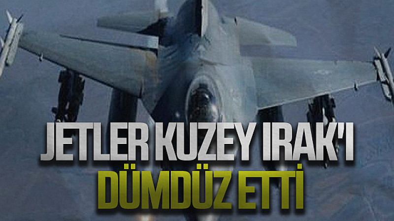 Irak'ın kuzeyinde 9 terörist etkisiz!