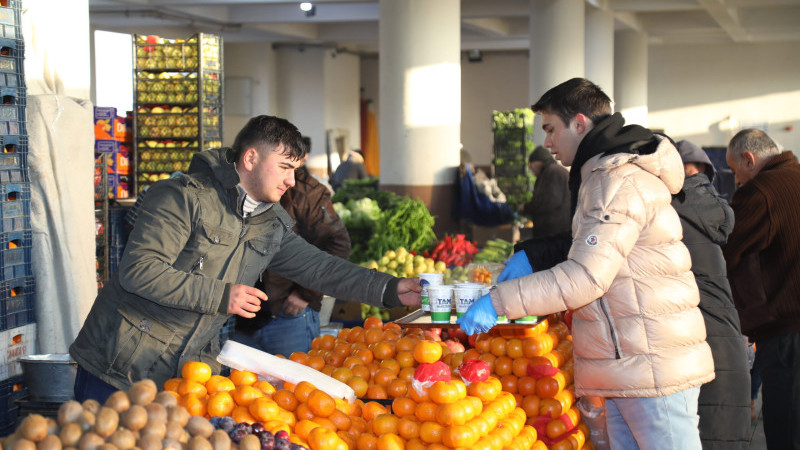 Pazarcı Esnafına Sıcak Çorba İkramı Çubuk Belediyesinden…