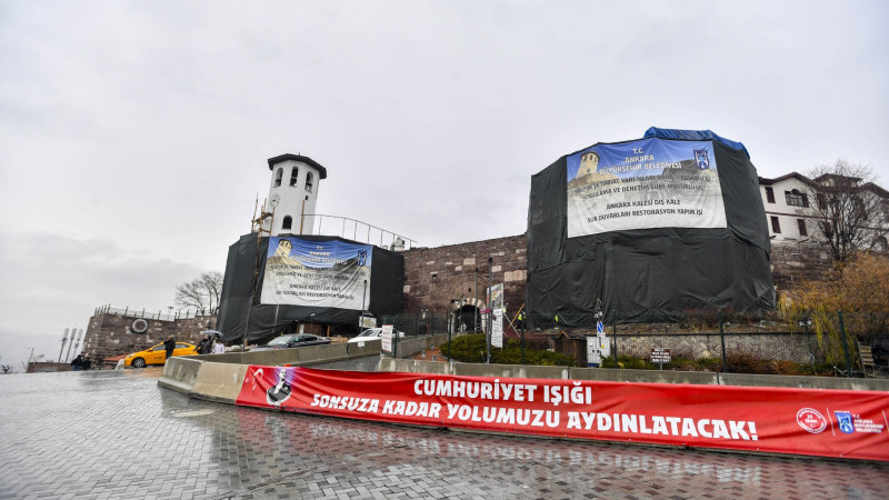 ANKARA KALESİ’NE HASSAS DOKUNUŞ