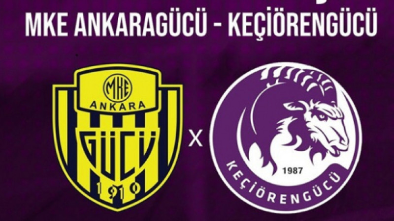 Ankara’da Derbi Günü! MKE Ankaragücü – Keçiörengücü Karşılaşması Bugün…