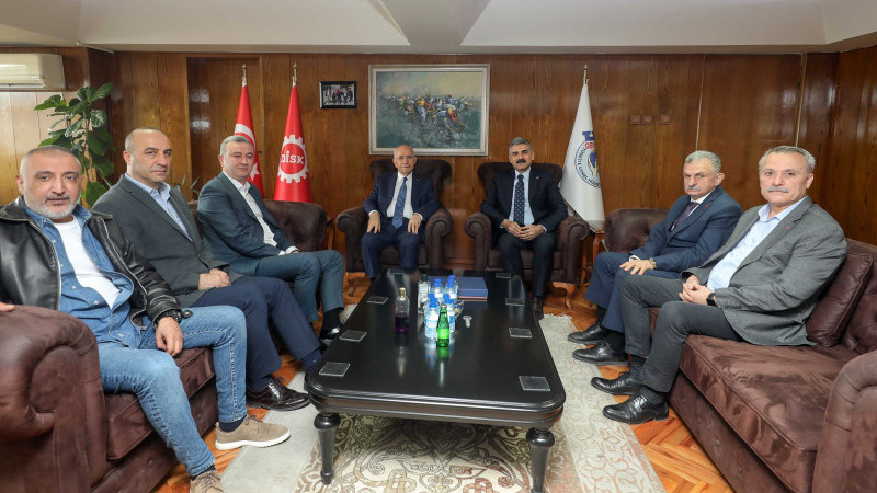 Başkan Yaşar’dan Remzi Çalışkan’a ziyaret