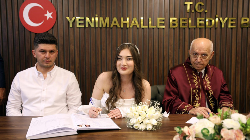 Yenimahalle’de nikah patlaması