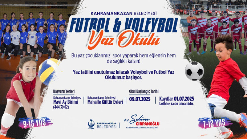 YAZ OKULU BAŞLIYOR!