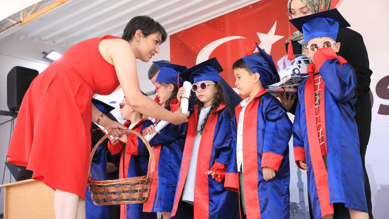 ÇOCUK GELİŞİM MERKEZLERİ’NDE MEZUNİYET COŞKUSU