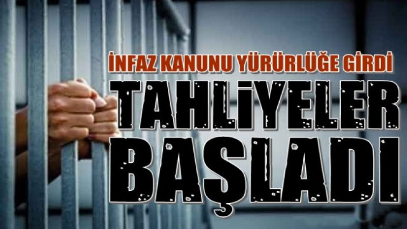 İnfaz düzenlemesi yürürlüğe girdi