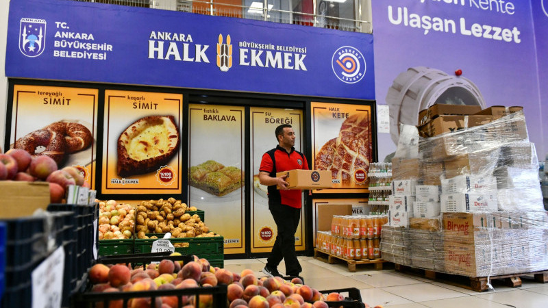 ANKARA HALK EKMEK GEL AL UYGULAMASIYLA KARGO ÜCRETİNİ KALDIRDI