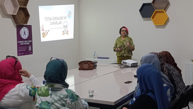 Pursaklar’da Sağlıklı Yaşam için Tütünsüz Hayat Semineri