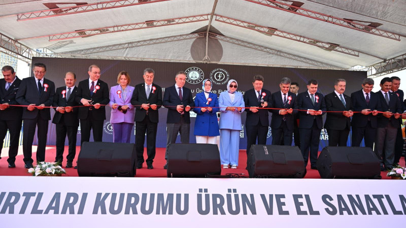 İŞYURTLARI ÜRÜN VE EL SANATLARI FUARI BAŞKENT MİLLET BAHÇESİ’NDE ZİYARETE AÇILDI
